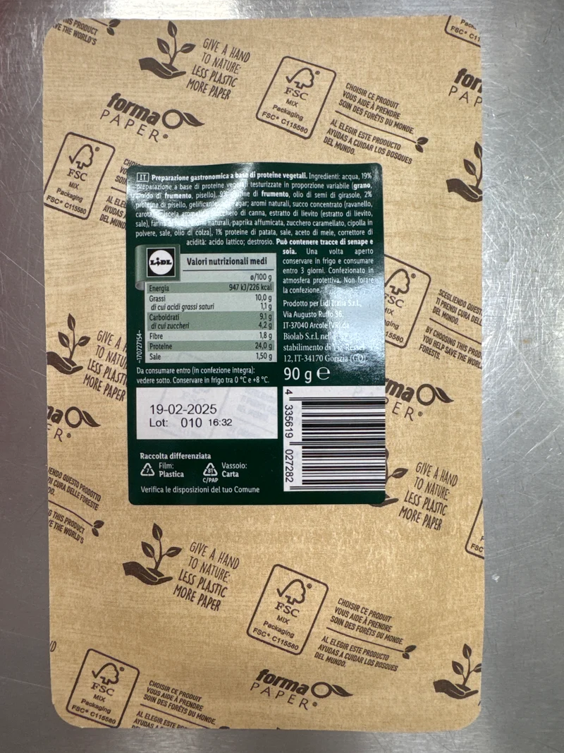 Affettato Vegetale Raffinato 90g