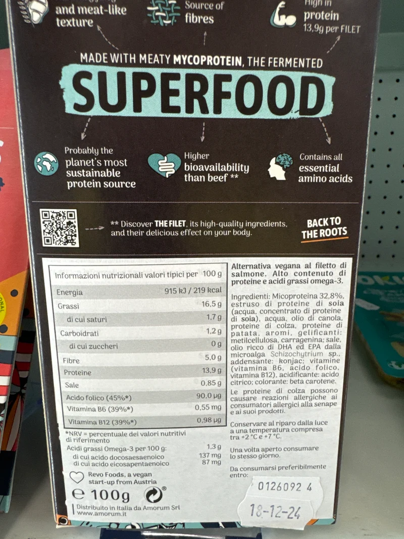 Filetto Salmone 3D 100g | Revo Foods