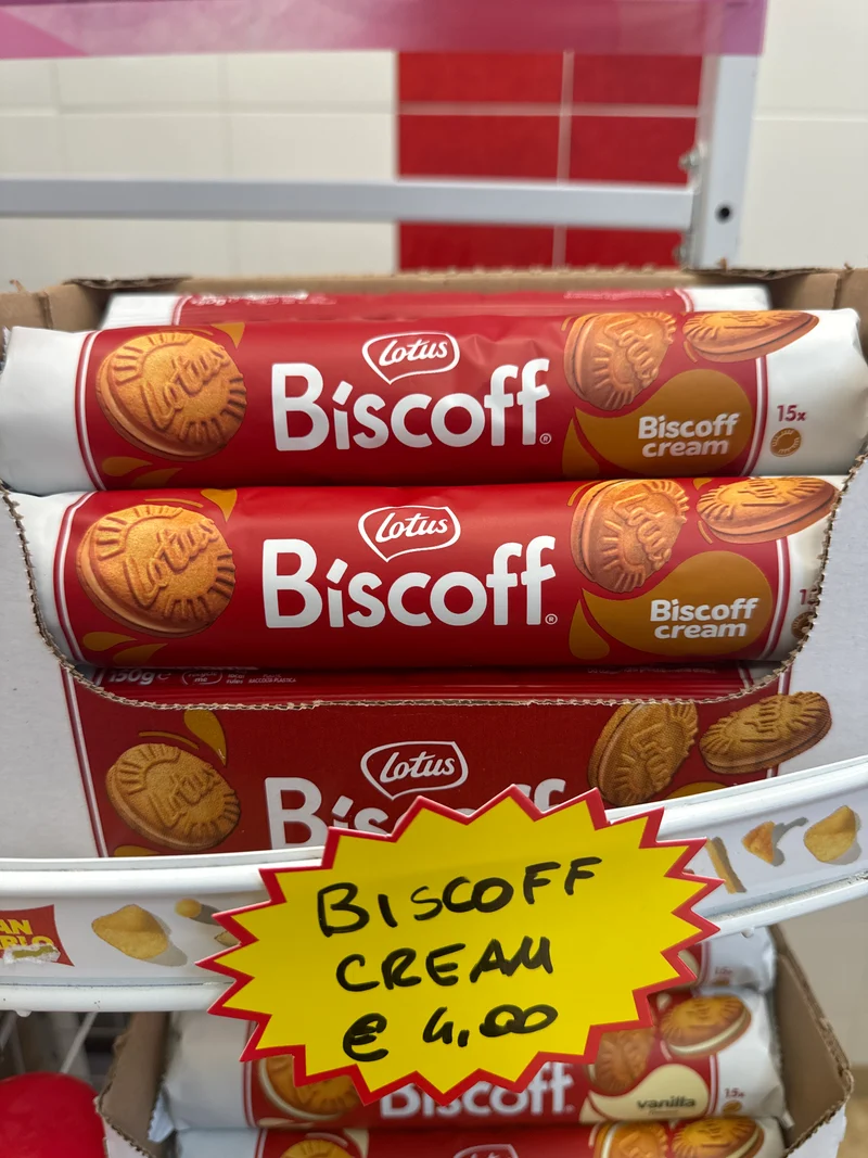 Biscotti Ripieni Lotus Biscoff 150g