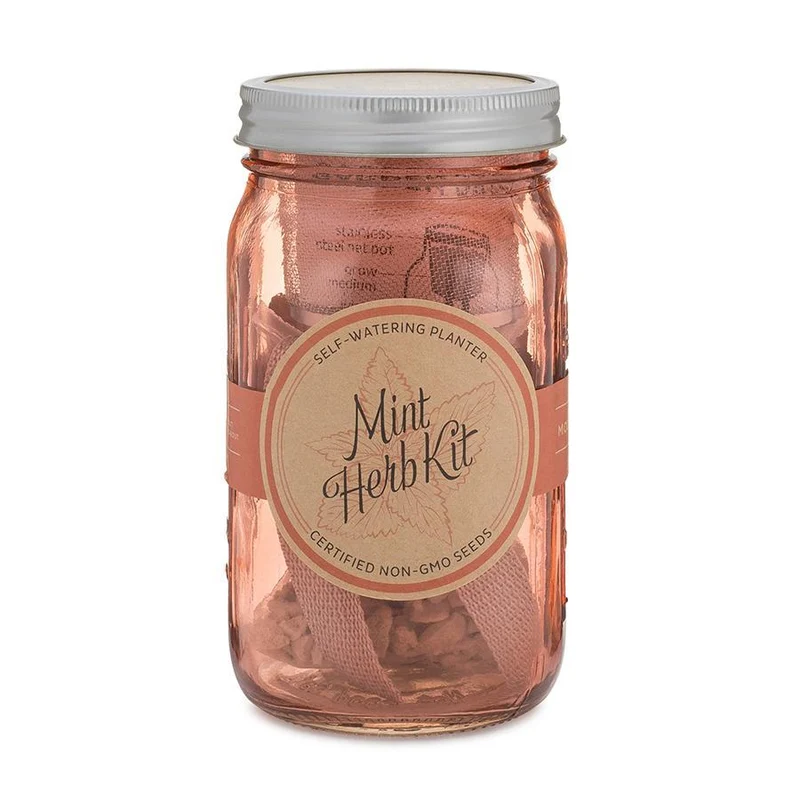 Asian Herb Garden Jars